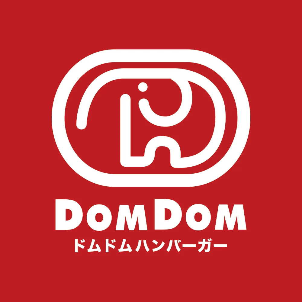 ドムドムハンバーガー ロゴ
