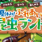 星ヶ丘三越　ふれあい昆虫ランド