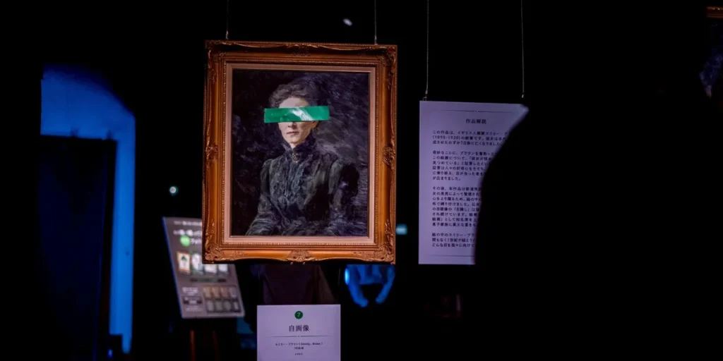 視てはいけない絵画展 展示3