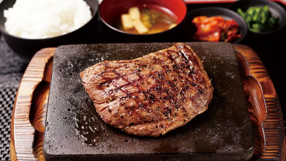 感動の肉と米 ステーキ