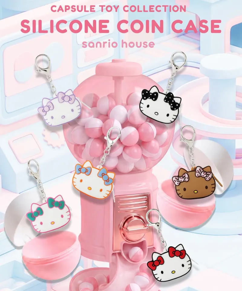 ハローキティをデザインした「SILICONE COIN CASE」