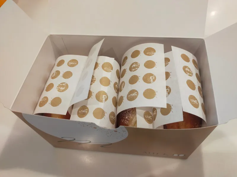ギフトBOXに入ったMILK DO dore iku?の生ドーナツ4個