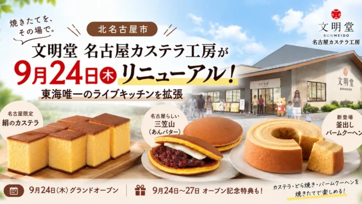 文明堂北名古屋市