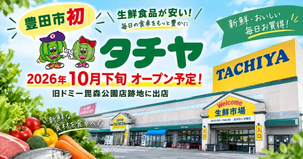タチヤ 豊田小坂店
