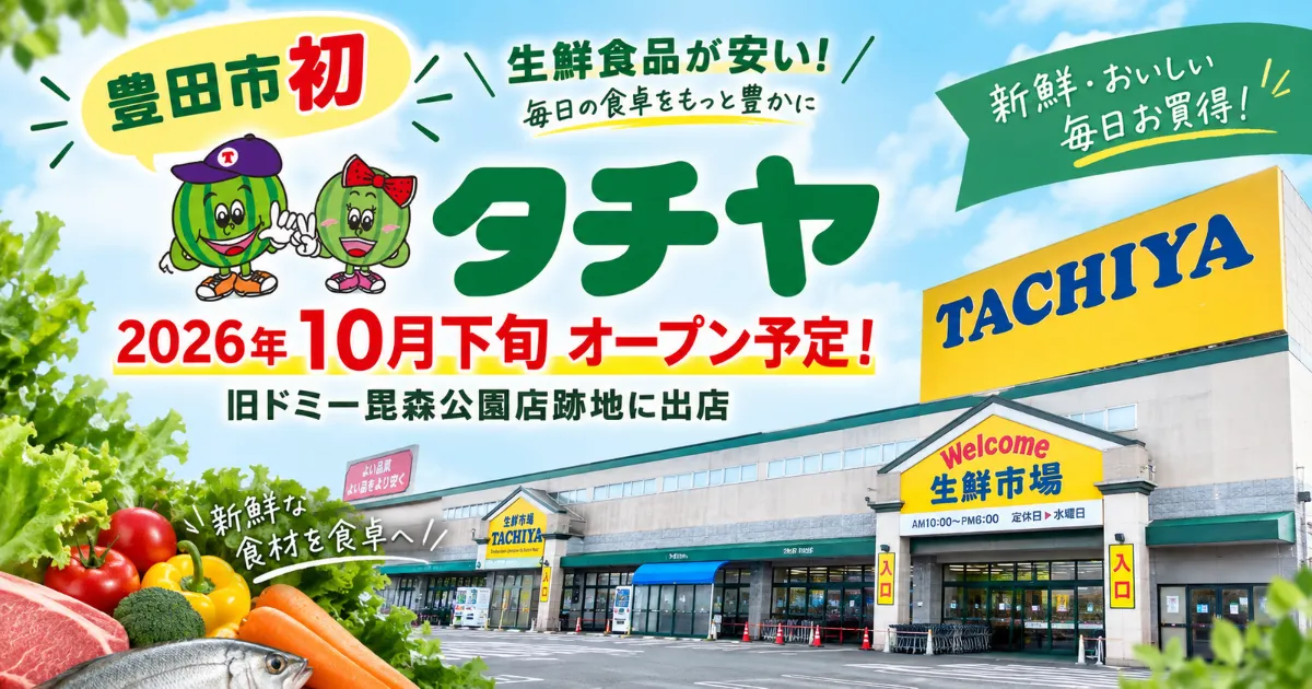 タチヤ 豊田小坂店